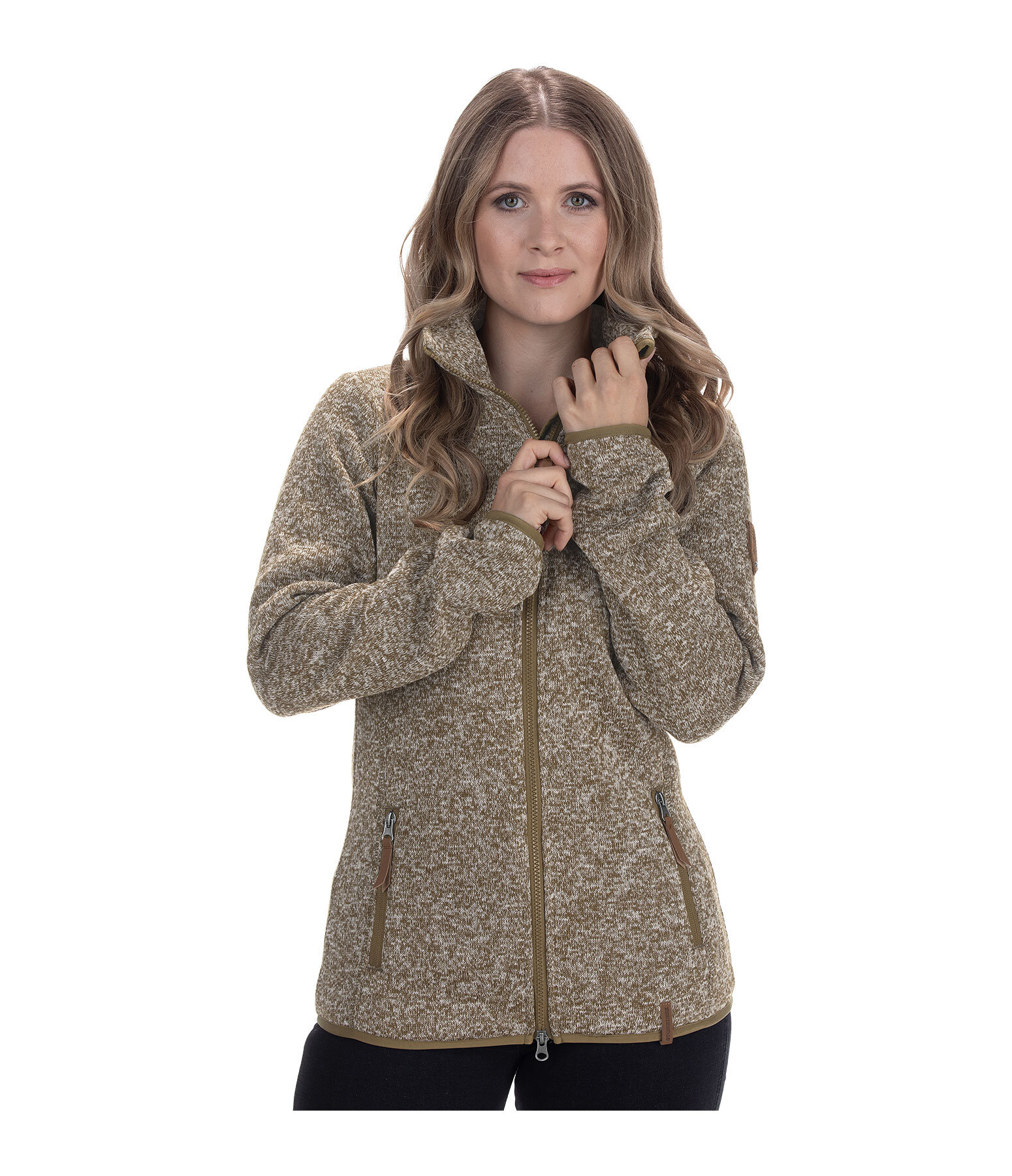 Ladies-Strickfleecejacke Zola