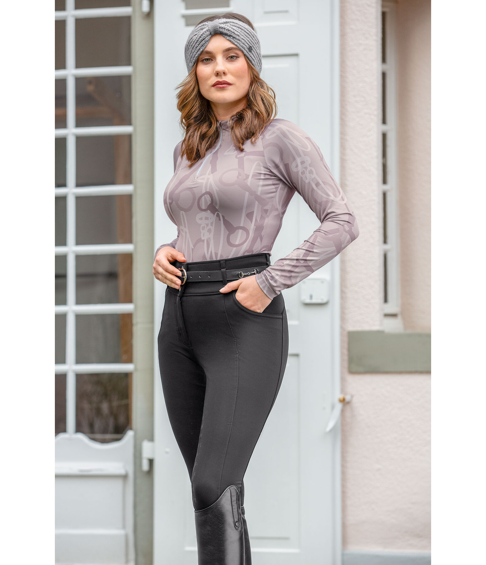 Performance-Stretch-Langarmshirt Neyla