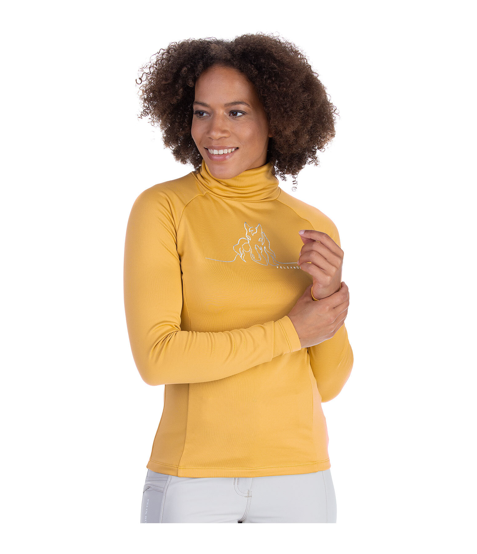 Performance-Stretch-Rollkragenshirt Phoebe