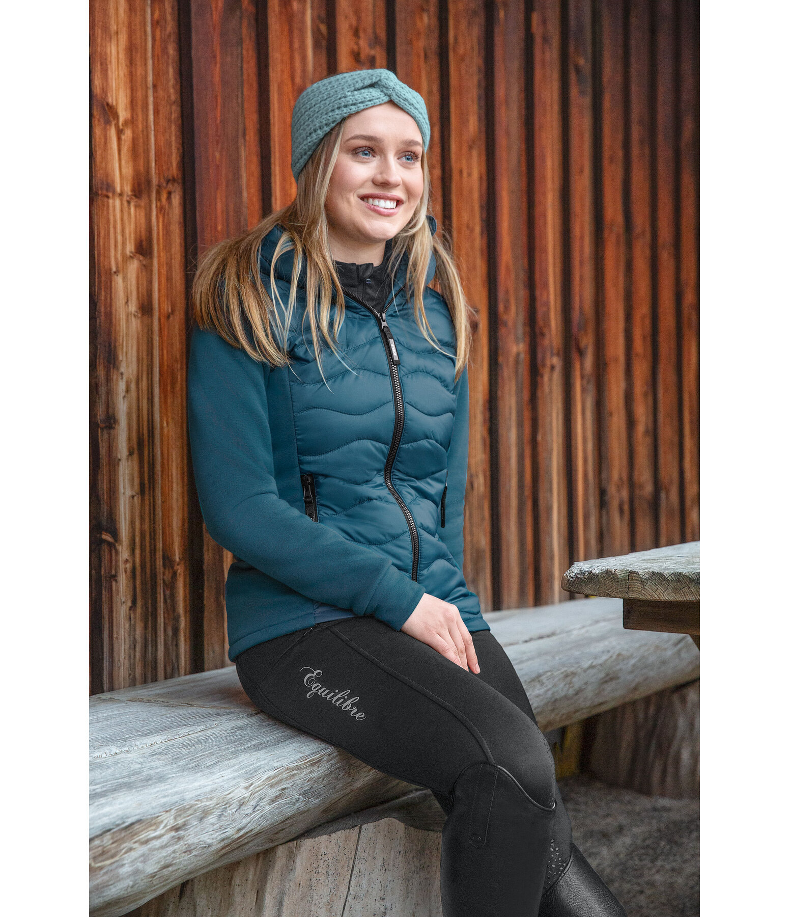 Kombi-Kuschelsweatjacke  Ruby II