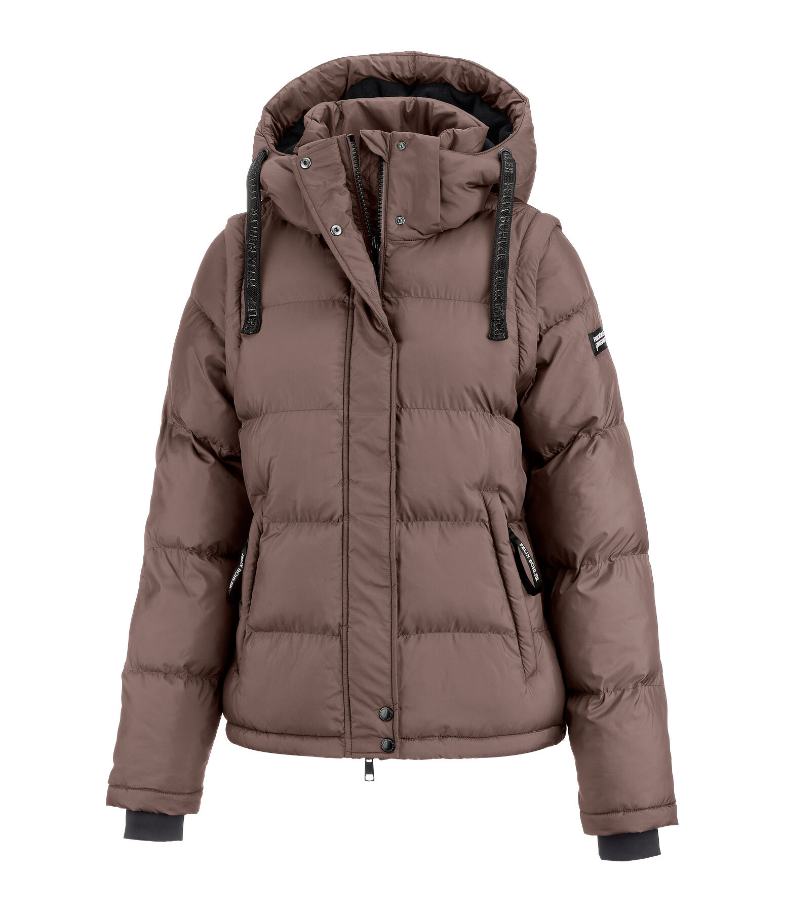 2 in 1 Kapuzen-Steppjacke Elis