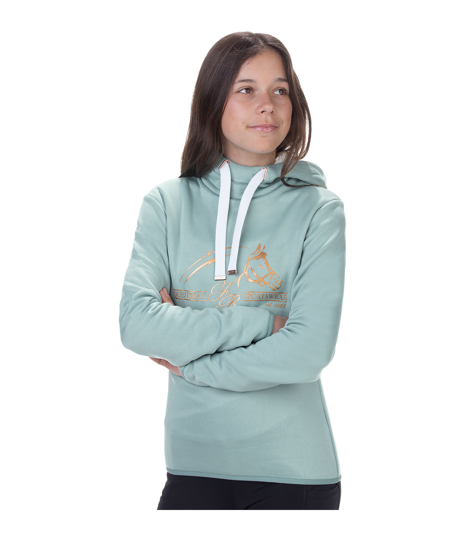 Kinder-Performance-Stretch-Hoodie Bijou