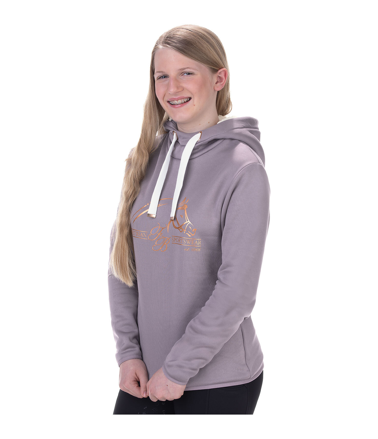 Kinder-Performance-Stretch-Hoodie Bijou