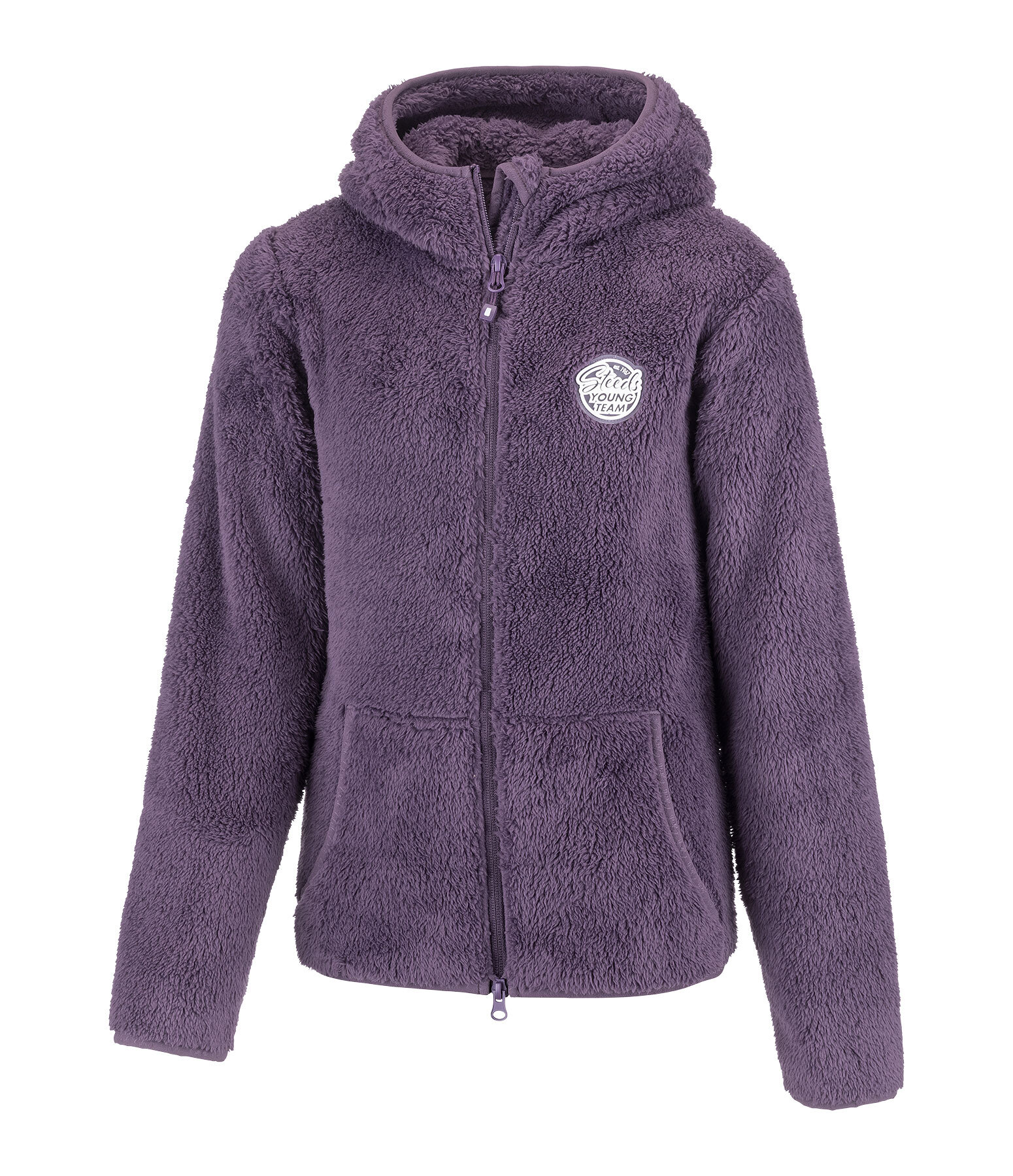 Kinder-Kapuzen-Teddyfleecejacke Irma