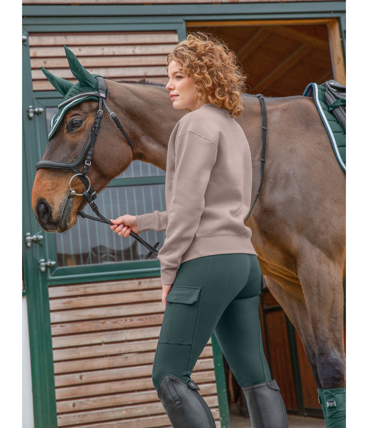 Grip-Winterreitleggings Amber