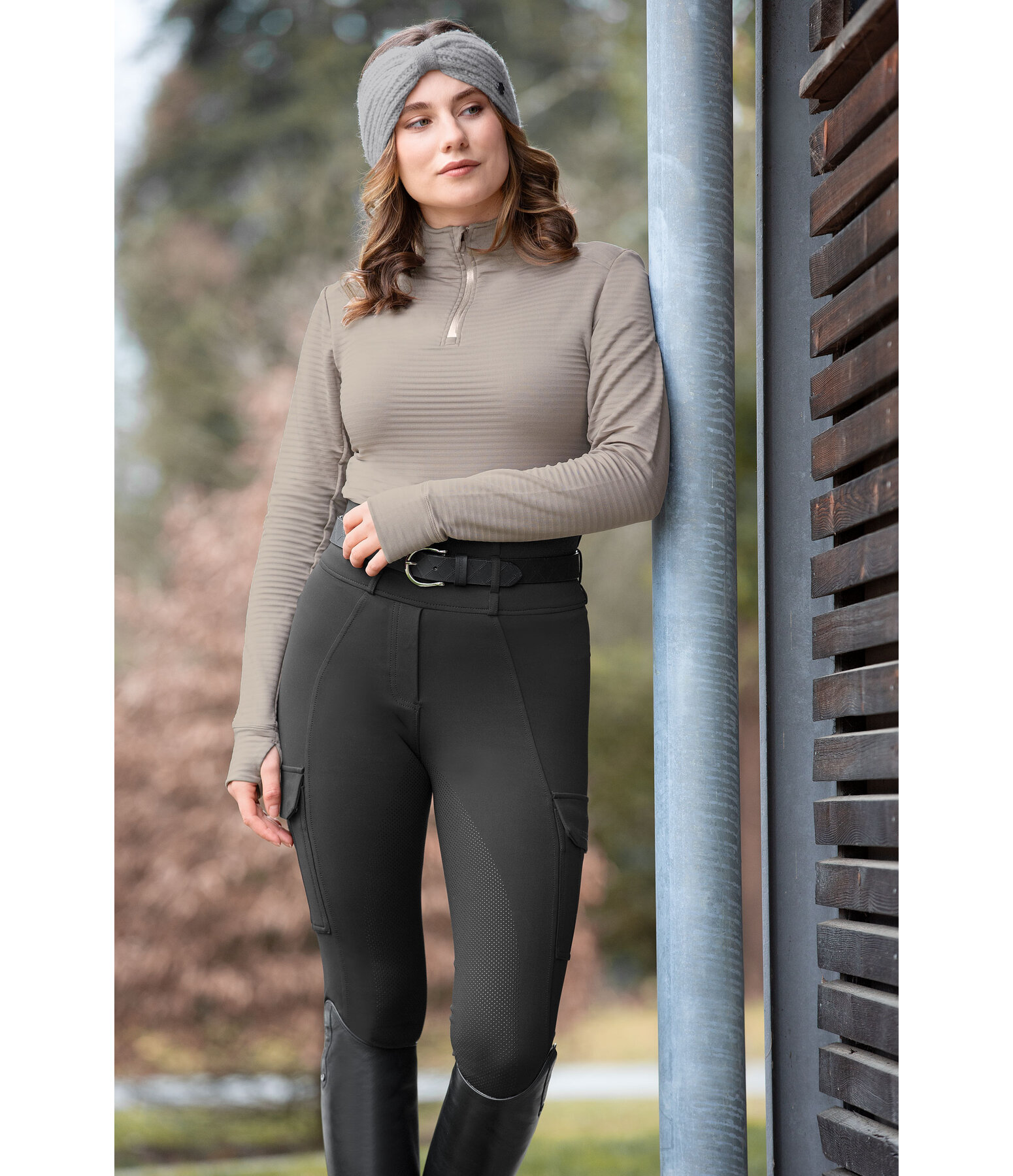 Grip-Winterreitleggings Amber