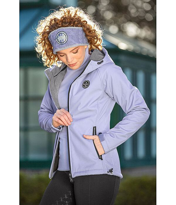 Kapuzen-Softshell-Reitjacke Lara