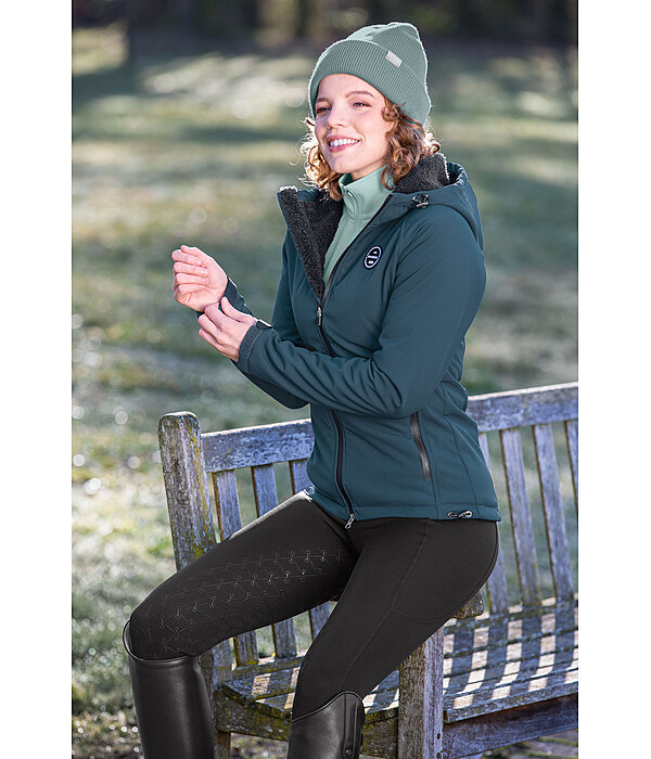 Kapuzen-Softshell-Reitjacke Lara