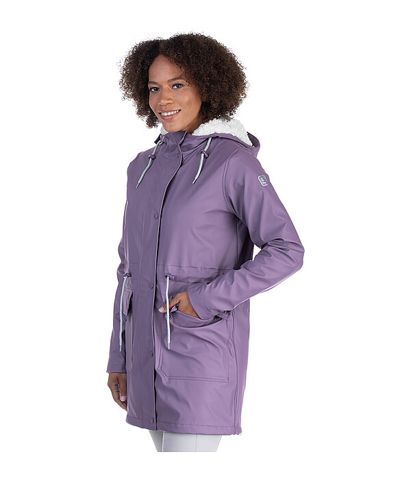 Teddyfleece-Kapuzenregenjacke Stella II